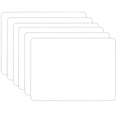 Flipside Dry Erase Board, 9.5" x 12", PK6 10065